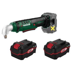 PARKSIDE® Aku uhlový rázový uťahovák 20 V PAWS 20 A1 + Akumulátor 20 V/4 Ah, 2 kusy vyobraziť