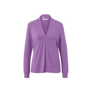 Blúzkové tričko s výstrihom do V vyobraziť