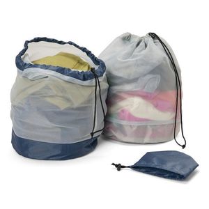 Outdoorové vrecká zo sieťoviny, 2 ks vyobraziť