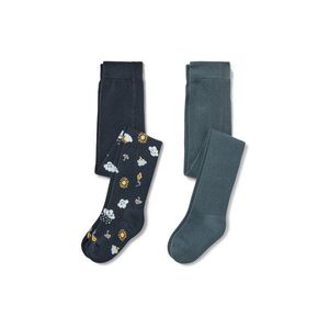 Detské pančuchy, 2 ks, modré vyobraziť