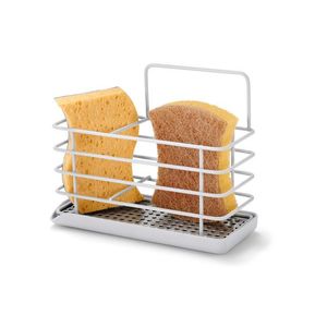 Kovový stojan na potreby na umývanie riadu vyobraziť