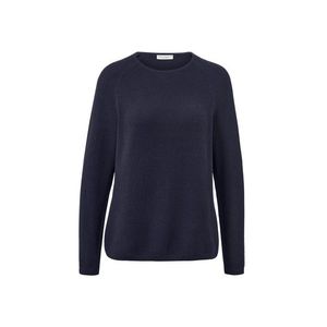 Pletený pulóver, tmavomodrý vyobraziť