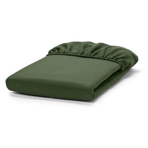 Napínacia posteľná plachta z mikrovlákna, zelená, štandardná veľkosť vyobraziť