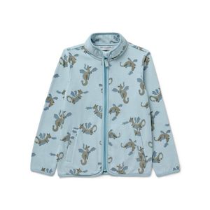 Detská flaušová mikina, drak vyobraziť