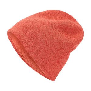 Pletená flísová čiapka, oranžová vyobraziť