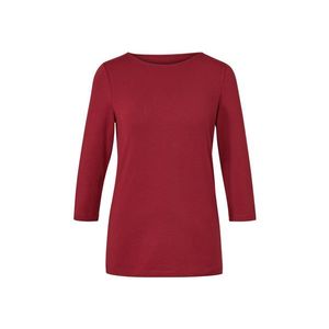 Tričko s 3/4 rukávmi, bordové vyobraziť