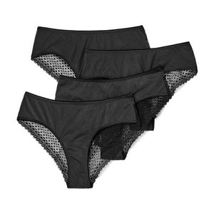 Brazílske nohavičky, 4 ks, čierne vyobraziť