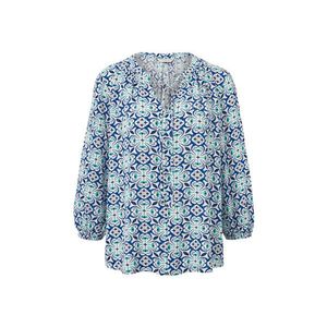 Tuniková blúzka s celoplošnou potlačou vyobraziť