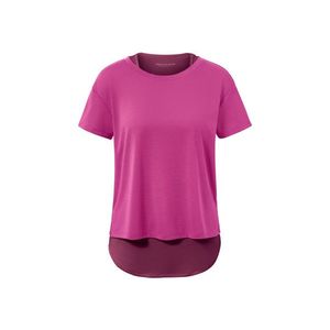 Športové tričko s krátkymi rukávmi 2 v 1, ružové vyobraziť