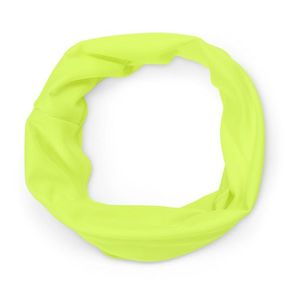 Multifunkčná šatka, neónovožltá vyobraziť
