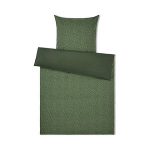 Posteľná bielizeň z materiálu polycotton, zelená, štandardná veľkosť vyobraziť