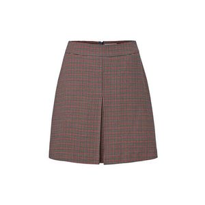 Károvaná tkaná sukňa vyobraziť