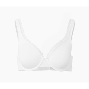 Podprsenka s kosticami, biela vyobraziť