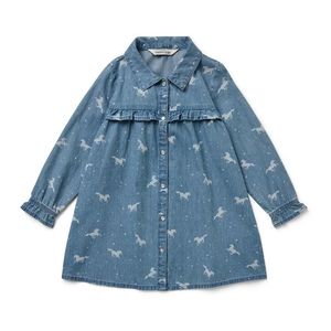 Detské džínsové šaty vyobraziť