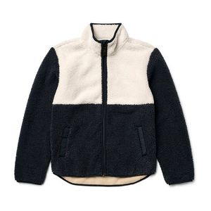 Detská bunda z hebkého plyšu vyobraziť