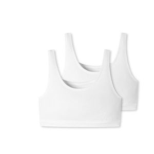 Podprsenky SCHIESSER s biobavlnou, 2 ks, biele vyobraziť