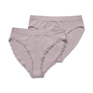 Bezšvové nohavičky, 2 ks, sivé vyobraziť