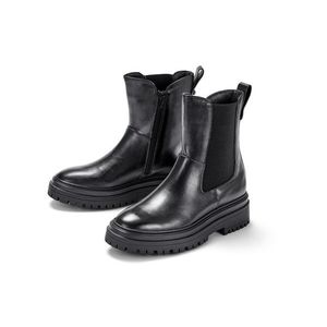 Kožené krátke čižmy vyobraziť