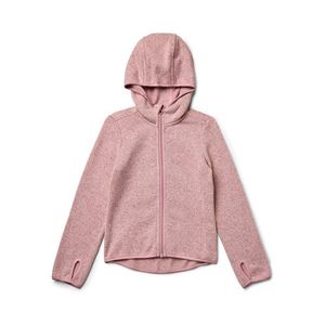 Detská bunda z pleteného flaušu vyobraziť