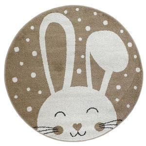 Koberec Frisee Sound Kids 1, 2/1, 2 kruh 40456 675 béžový vyobraziť