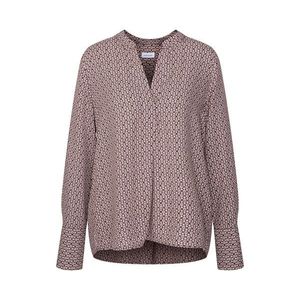 Tunika Seidensticker z viskózy, celoplošná potlač v kombinácii krémovobielej a purpurovočervenej vyobraziť