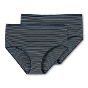 Nohavičky SCHIESSER Midislip s modalom, 2 ks, tmavomodré, pásiky vyobraziť