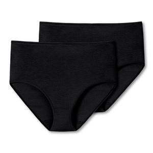 Nohavičky SCHIESSER Midislip s modalom, 2 ks, čierne, pásiky vyobraziť