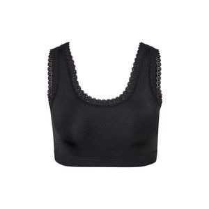 Korzetová podprsenka, čierna vyobraziť