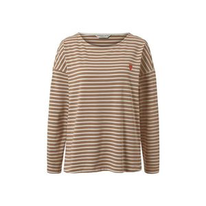 Prúžkované tričko s dlhými rukávmi vyobraziť
