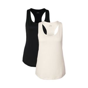 Funkčné topy, 2 ks, čierny a biely vyobraziť