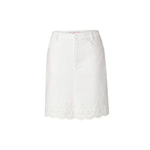 Džínsová sukňa s výšivkou vyobraziť