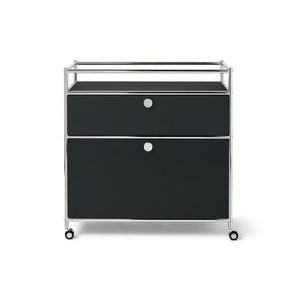 Kovová komoda »CN3« s 1 zásuvkou, 1 výklopným priečinkom a lemovaním vyobraziť