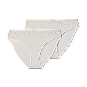 Nohavičky, 2 ks, krémovobiele vyobraziť