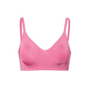Bezšvová mäkká podprsenka, ružová vyobraziť