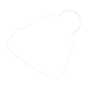 Pletená čiapka s brmbolcom vyobraziť