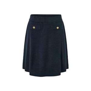 Pletená sukňa s ozdobnými gombíkmi vyobraziť