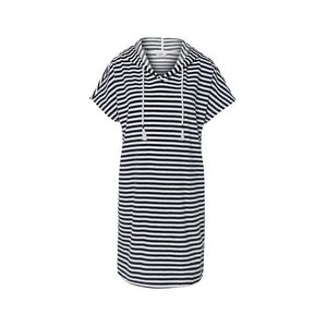 Plážové froté šaty, prúžkované vyobraziť