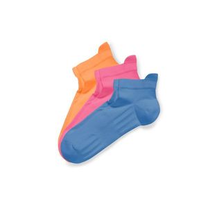 Profesionálne bežecké ponožky, 3 páry, farebné vyobraziť