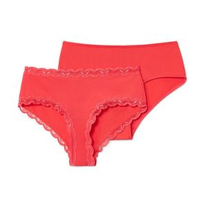 Bokové nohavičky, 2 ks, červené vyobraziť