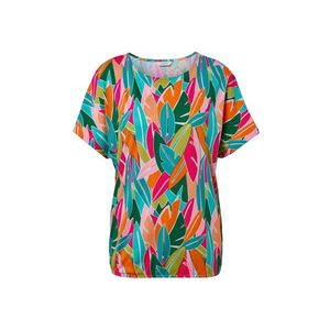 Spadnuté blúzkové tričko, celoplošná potlač vyobraziť