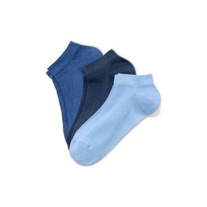 Krátke ponožky z biobavlny, 3 páry vyobraziť