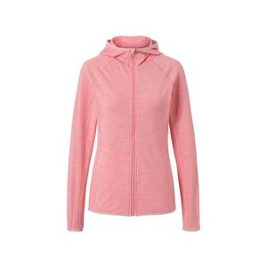 Športová bunda, ružová s melírom vyobraziť