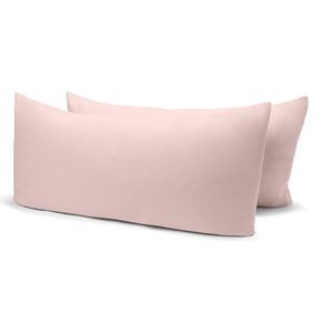 Džersejové obliečky na vankúš, 2 ks, ružové vyobraziť