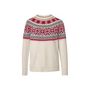 Pletený pulóver s nórskym vzorom vyobraziť