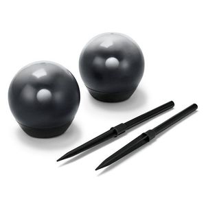 2 guľové LED svietidlá vyobraziť