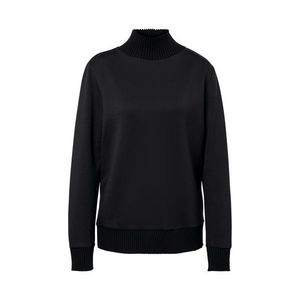 Mikina zo zmesi modalu, čierna vyobraziť