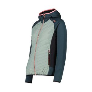 CMP dámska hybridná bunda, zelená vyobraziť