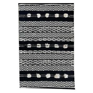 Koberec bavlnený Cherokee 0, 8/1, 5 CC-304 čierny vyobraziť