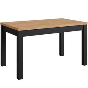 Rozkladací stôl Mini 135/175x80cm čierna/craft vyobraziť