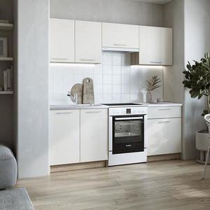 Kuchynská Marija 200 zb 28mm vanilková matná/kor sonoma vyobraziť